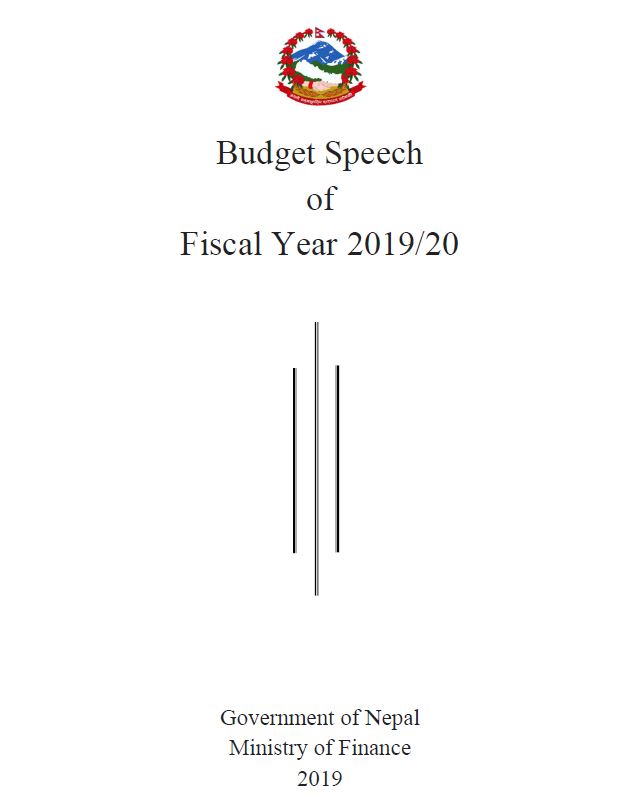 Budget Speech 2019-20 [English]