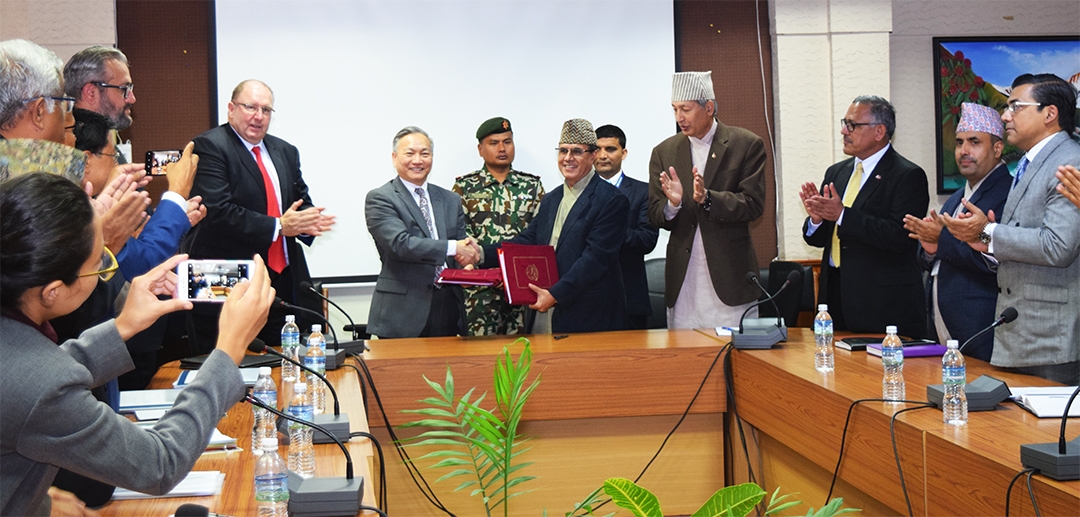 Press Release (14 November 2018) [Government of Nepal and World Bank Sign Two Agreements to Enhance Connectivity and Human Capital]