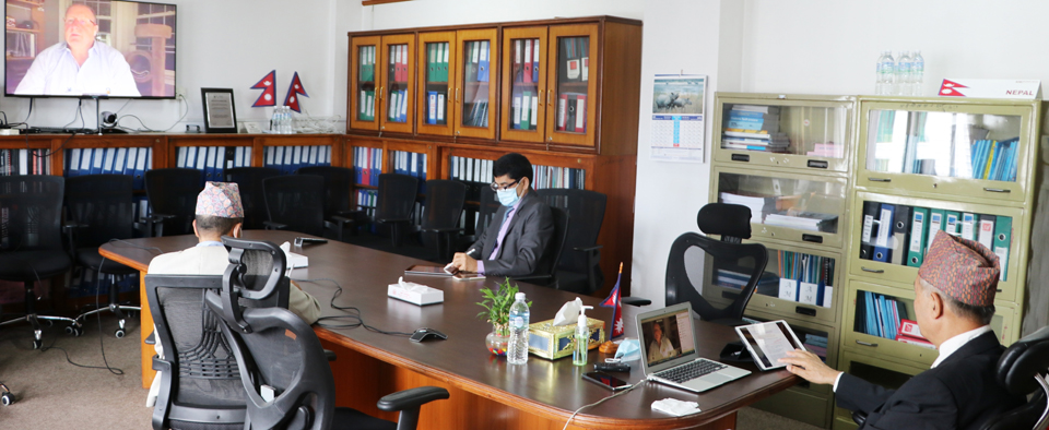 Remarks by Hon. Finance Minister Dr. Yuba Raj Khatiwada in the VC meeting with World Bank Vice President on August 21, 2020